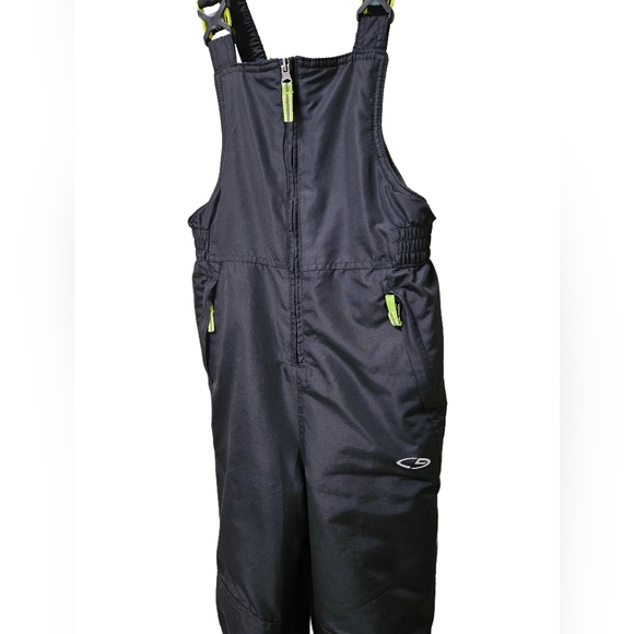 Champion Snow Bibs/Pants Boys/ Girls Medium 8/10 Black - Picture 3 of 8
